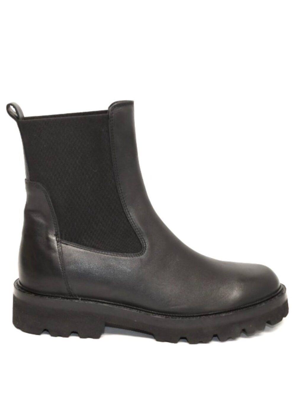 New! LA CANADIENNE Size 10 Women's Black Arnie Leather Chelsea Boot DD547